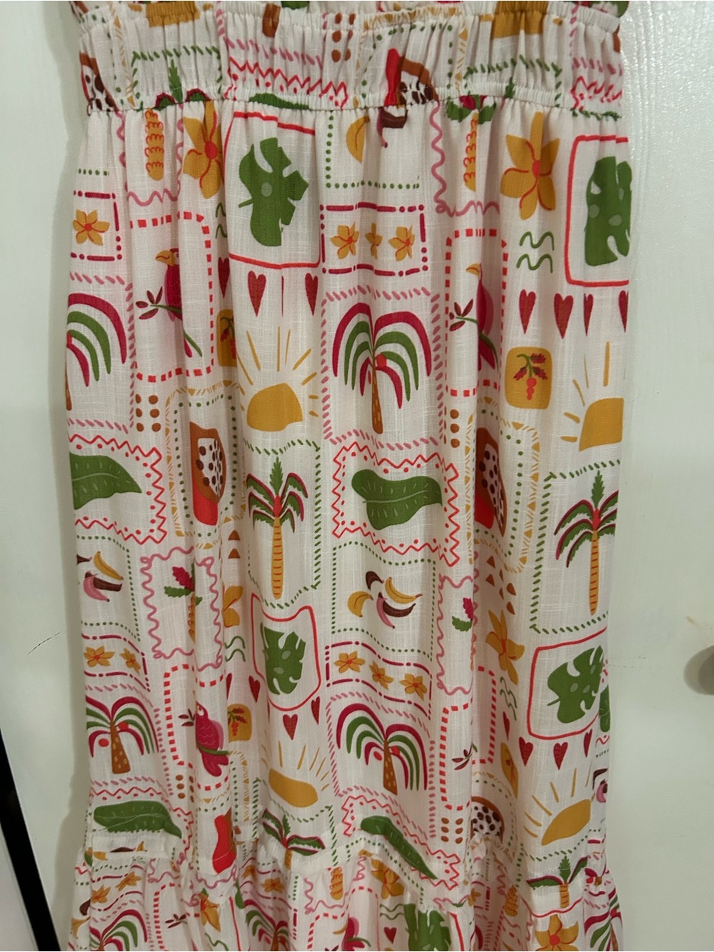 Charmed Hearts Print Maxi Dress - Picture 7 of 7